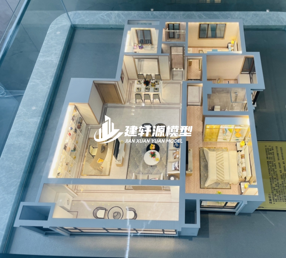 大兴地产户型模型